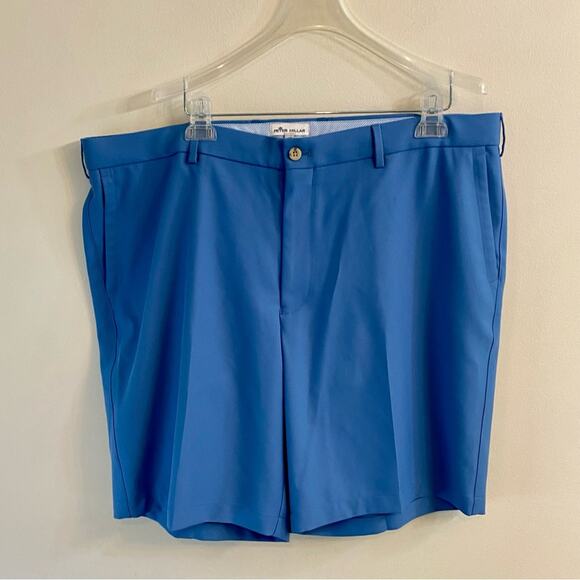 Peter Millar Stealth Performance Shorts Light Blue Size 42 Sold Out Online - Picture 1 of 12